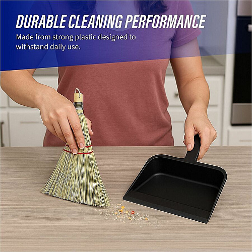 Genuine Joe Heavy-duty Plastic Dust Pan (02406)