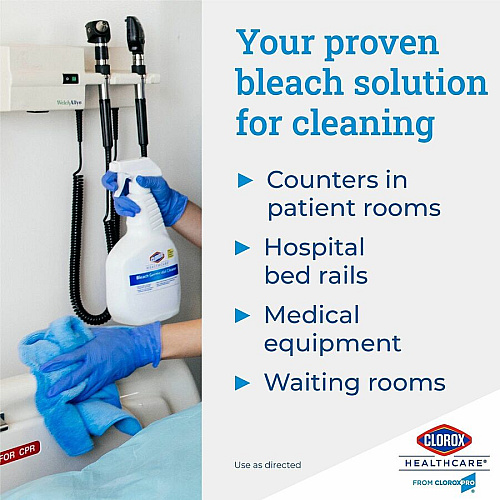 Clorox Healthcare Pull-Top Bleach Germicidal Cleaner (68832)