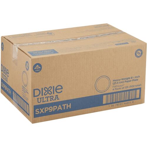 Dixie Ultra Pathways Heavyweight Paper Plates by GP Pro (SXP9PATHCT)