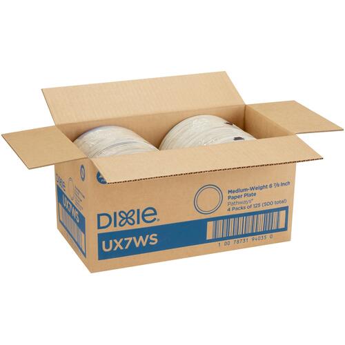 Dixie Pathways 7" Medium-weight Paper Plates by GP Pro (UX7WSCT)