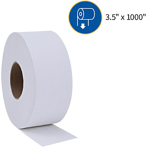 Genuine Joe Jumbo Dispenser Roll Bath Tissue (2506008)