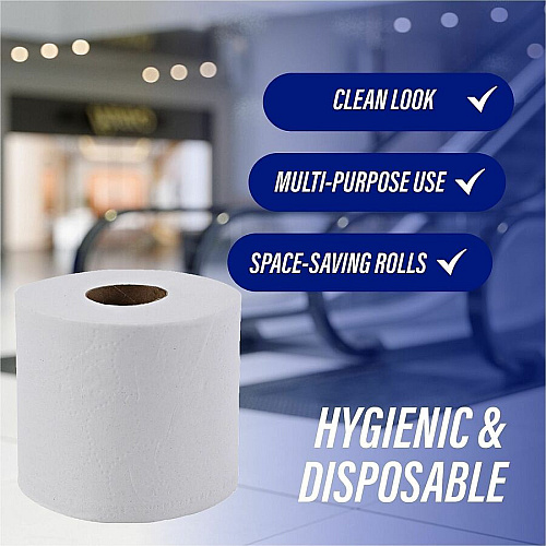 Genuine Joe Embossed Roll Bath Tissue (2508080)
