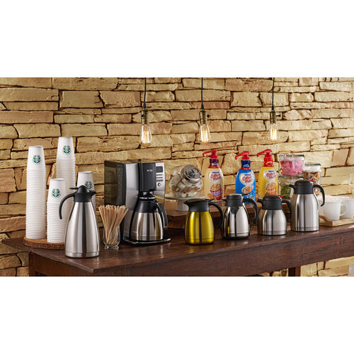 Genuine Joe Double Wall Stainless Vacuum Insulated Carafe (GJO11955)