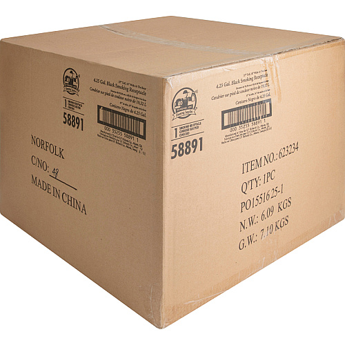 Genuine Joe 4.25 Gal Fire-safe Smoking Receptacle (58891)