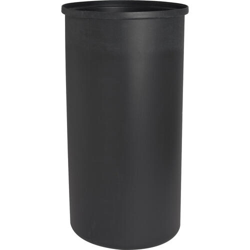 Genuine Joe Classic Cylinder Gray Waste Receptacle (GJO58894)
