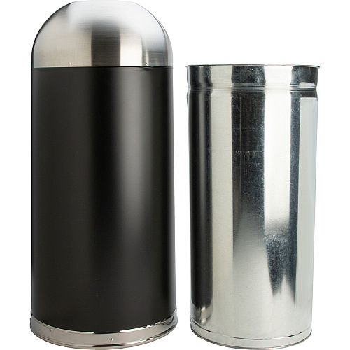 Genuine Joe 15 Gallon Dome Top Trash Receptacle (58896)
