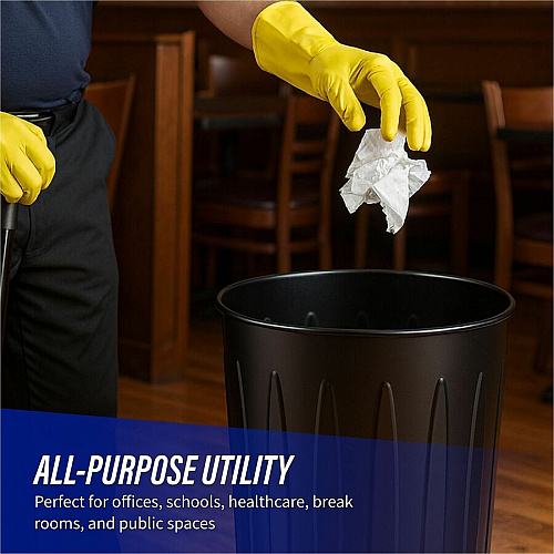 Genuine Joe 6-gallon Fire-safe Trash Can (58897)
