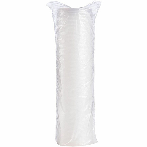 Dart 10 oz HIPS Plastic Straw-Slotted Lid - Translucent (10SL)
