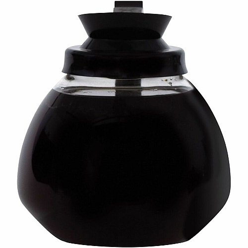 BUNN 64 oz. Black Handle Glass Decanter (424000101)
