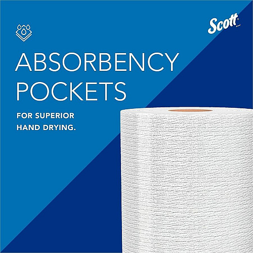 Scott Kitchen Paper Towels with Fast-Drying Absorbency Pockets (41482)