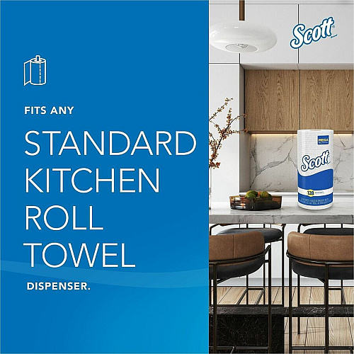 Scott Kitchen Paper Towels with Fast-Drying Absorbency Pockets (41482)