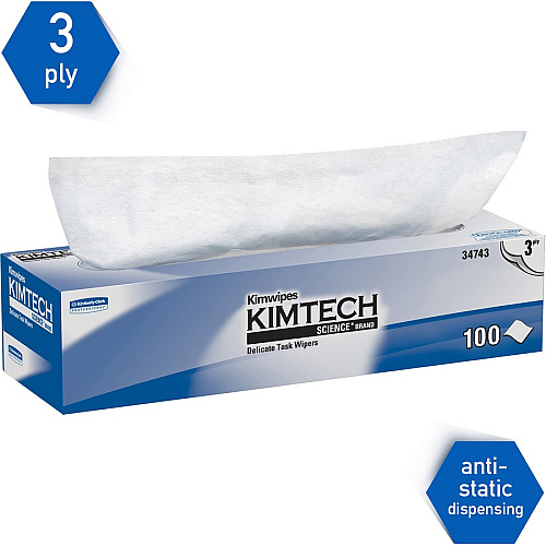 KIMTECH Delicate Task Wipers - Pop-Up Box (34743)