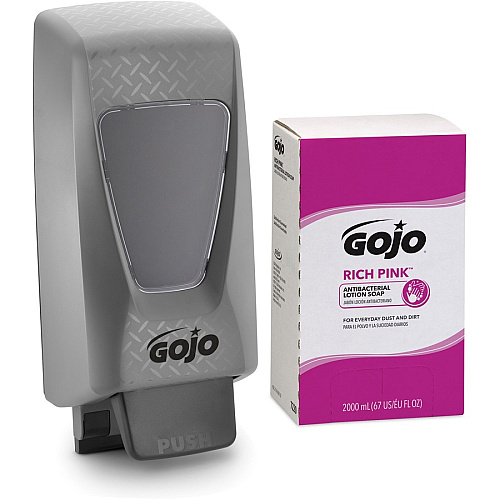 GOJO Rich Pink Antibacterial Lotion Soap Refill (722004)