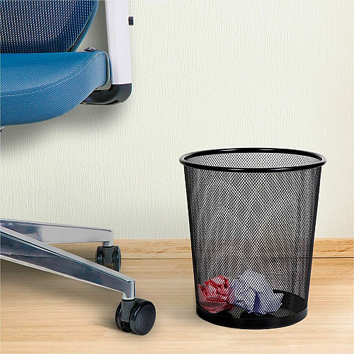 Lorell Mesh Waste Bin (52770)
