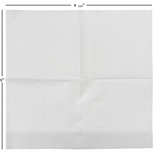 Genuine Joe Quad-fold Square Beverage Napkins (11252)