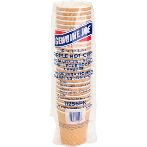 Genuine Joe Ripple Hot Cups (GJO11256PK)