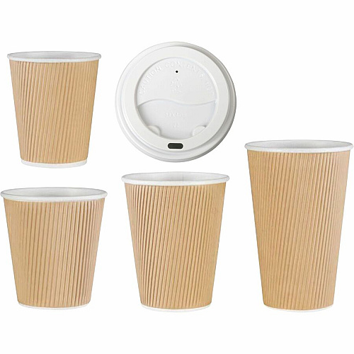 Genuine Joe 10 oz Rippled Hot Cups (11256CT)