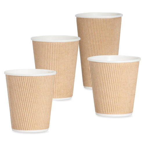 Genuine Joe Ripple Hot Cups (GJO11257PK)