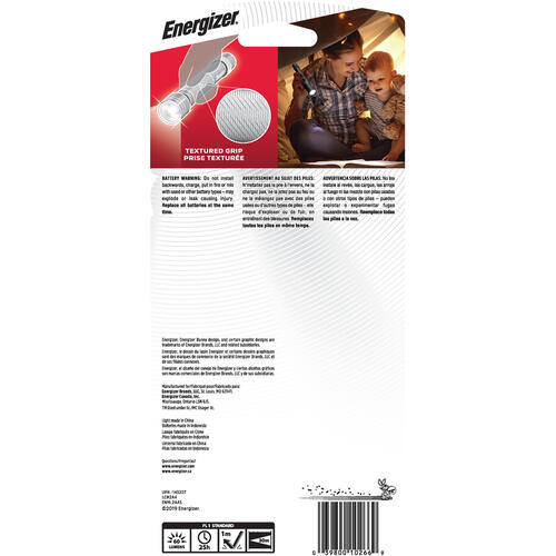 Energizer 60 Lumen LED Metal Light (ENML2AAS)