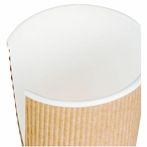 Genuine Joe 16 oz Rippled Hot Cups (11257)