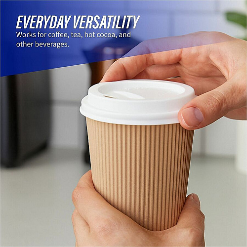 Genuine Joe Hot Cup Protective Lids (11259)
