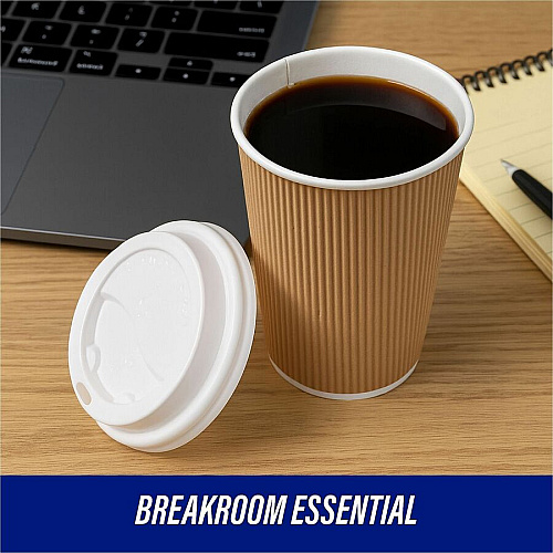 Genuine Joe 16 oz Rippled Hot Cups (11257CT)