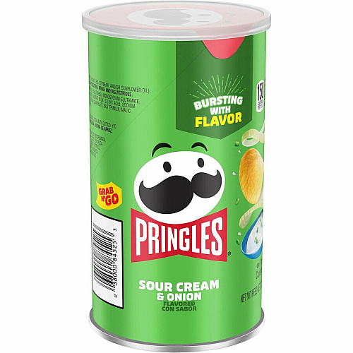 Pringles Keebler Sour Cream & Onion Potato Crisps (84560)