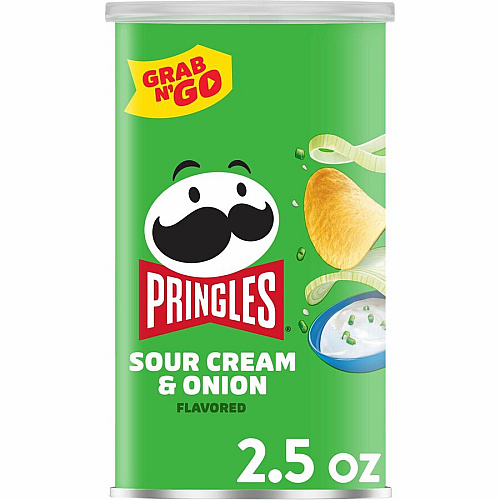 Pringles Keebler Sour Cream & Onion Potato Crisps (84560)