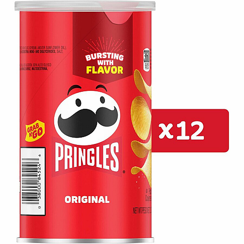 Pringles Keebler Grab & Go Original Potato Crisps (84563)