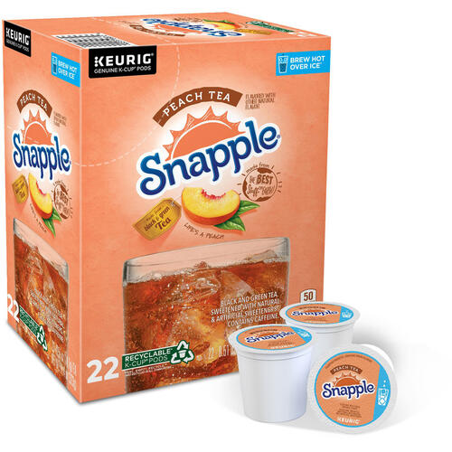 Snapple Caffeinated Peach Iced Tea
