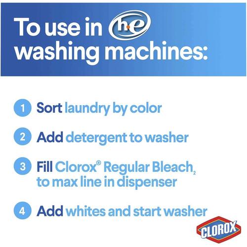 Clorox Regular-Bleach Concentrated (30769EA)