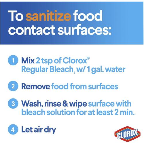 Clorox Regular-Bleach Concentrated (30769EA)