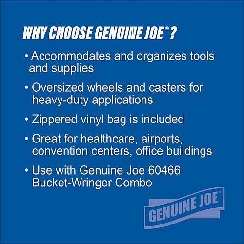 Genuine Joe Workhorse Janitor's Cart (02342)