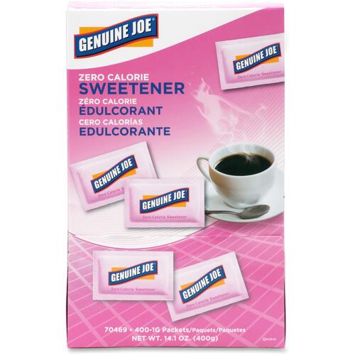 Genuine Joe Saccharine Zero Calorie Sweetener Packets (GJO70469)