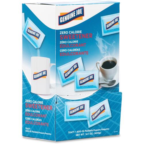 Genuine Joe Aspartame Zero Calorie Sweetener Packs (GJO70471)