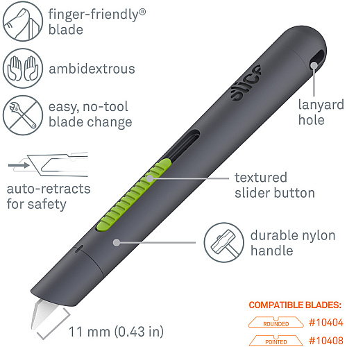 slice Pen Cutter Auto-Retractable (10512)