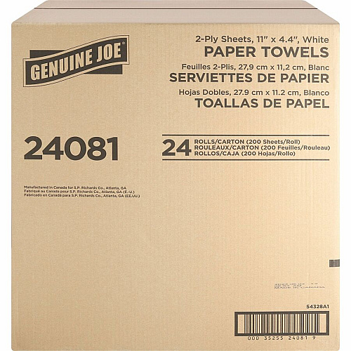 Genuine Joe Kitchen Roll Flexible Size Towels (24081)