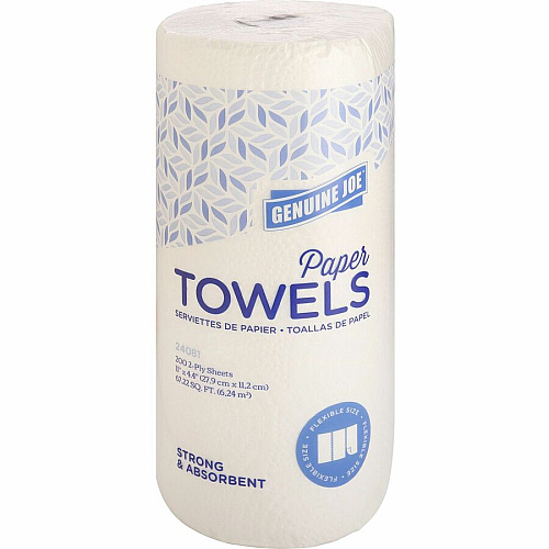 Genuine Joe Kitchen Roll Flexible Size Towels (24081)