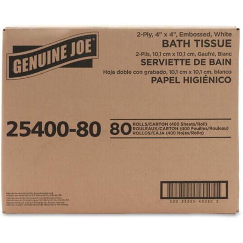 Genuine Joe 2-ply Standard Bath Tissue Rolls (GJO2540080)