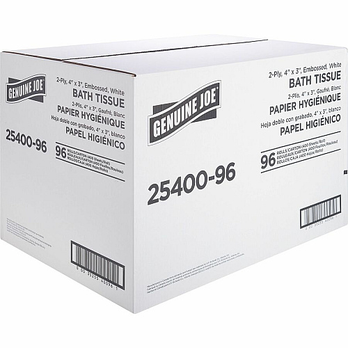 Genuine Joe 2-ply Standard Bath Tissue Rolls (2540096)
