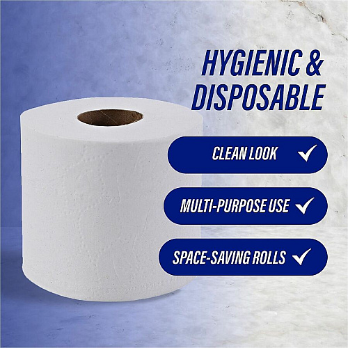 Genuine Joe 2-ply Standard Bath Tissue Rolls (2550096)