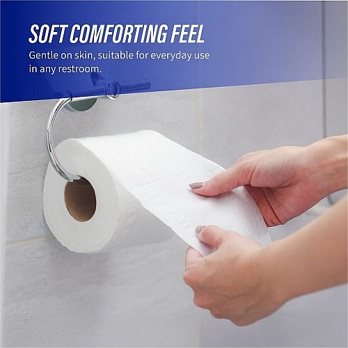 Genuine Joe 2-ply Standard Bath Tissue Rolls (2550096)