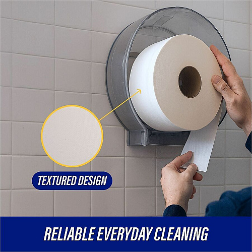 Genuine Joe 2-ply Jumbo Roll Dispenser Bath Tissue (2565012)