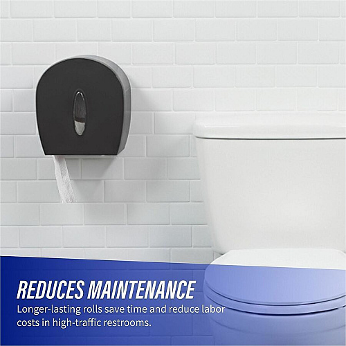 Genuine Joe 2-ply Jumbo Roll Dispenser Bath Tissue (2565012)