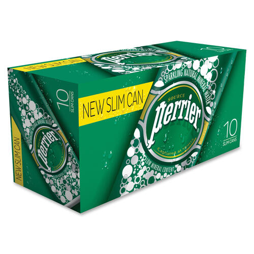 Perrier Slim Can Mineral Water Beverage (377423)