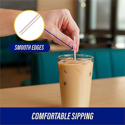 Genuine Joe 5-1/2" Plastic Stir Stick/Straws (20050CT)