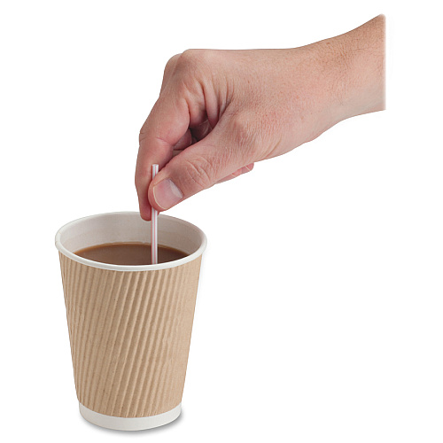 Genuine Joe 5-1/2" Plastic Stir Stick/Straws (20050CT)