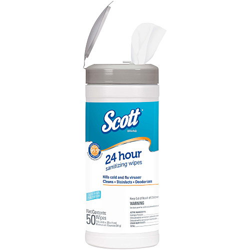 Scott 24-Hour Sanitizing Wipes