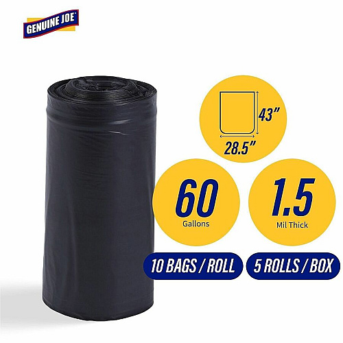 Genuine Joe Slim Jim 23-gallon Can Liners (70057)