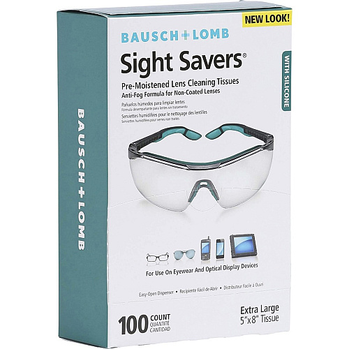 Bausch + Lomb Sight Savers Pre-Moistened Cleaning Tissues (8576)